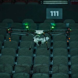 Drone Stadium Shot