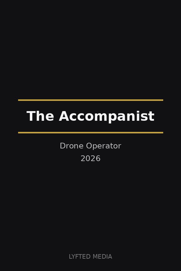 The Accompanist poster — Jimmy Olivero, Drone Operator